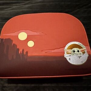 Loungefly Red and Brown Crossbody Bag